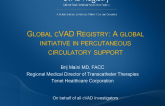 TCT 24: Global cVAD Registry: A Global Initiative in Percutaneous Circulatory Support From the cVAD Steering Committee on Behalf of All cVAD Investigators