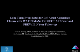 TCT 26: Long-term Event Rates for Left Atrial Appendage Closure With WATCHMAN: PROTECT AF Five-Year and PREVAIL Three-Year Follow-up