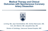 TCT 48: Medical Therapy and Clinical Outcomes With Spontaneous Coronary Artery Dissection