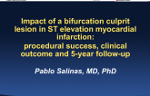 TCT 50: Impact of a Bifurcation Culprit Lesion in ST Elevation Myocardial Infarction: Procedural Success, Clinical Outcome, and Five-Year Follow-up