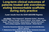 TCT 58: Long-term Clinical Outcomes of Patients Treated With Everolimus-Eluting Bioresorbable Scaffolds During Daily Practice – Two-Year Results From the ISAR-ABSORB Registry