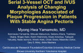 TCT 73: Serial Three-Vessel Optical Coherence Tomography and Intravascular Ultrasound Analysis of Changing Morphologies Associated of Plaque Progression in Patients With Stable Angina Pectoris