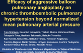 TCT 91: Efficacy of Aggressive Balloon Pulmonary Angioplasty on Chronic Thromboembolic Pulmonary Hypertension Beyond Normalized Mean Pulmonary Arterial Pressure