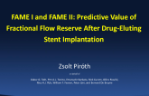 FAME I and FAME II: Predictive Value of Fractional Flow Reserve After Drug-Eluting Stent Implantation