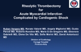 TCT 145: Rheolytic Thrombectomy for Acute Myocardial Infarction Complicated by Cardiogenic Shock