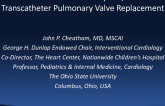 Lessons Learned from Early FIH/EFS Trials: Transcatheter Pulmonary Valve Replacement