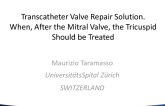 Transcatheter Valve Repair Solution - When, After the Mitral Valve, the Tricuspid Should Be Treated
