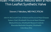 Foldax: Preclinical Results With a Novel Thin-leaflet Synthetic Valve