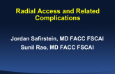Radial Access for Angiography and PCI: Technique, Complications, and Comparison to the Femoral Approach