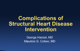 Complications of Structural Heart Disease Intervention