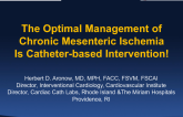 Great Debate 1: The Optimal Management of Chronic Mesenteric Ischemia Is Catheter-based Intervention!