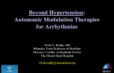 Beyond Hypertension: Autonomic Modulation Therapies for Arrhythmias
