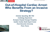 Out-of-Hospital Cardiac Arrest: Who Benefits By an Immediate Invasive Strategy?