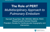 Role of Pulmonary Embolism Response Team