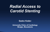 Radial Access to Carotid Stenting