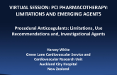 Procedural Anticoagulants: Limitations, Use Recommendations and, Investigational Agents