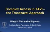 Brazil Presents a Case: Complex Access in TAVI – the Transcaval Approach