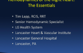 Hemodynamics of the Right Heart: The Essentials