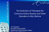 The Evolution of Therapies for Coronary Artery Disease and Valve Disorders in My Lifetime