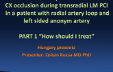 Hungary Presents: A Case of a Complication of Left Main PCI