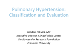 Acute and Chronic Pulmonary Hypertension: Etiology, Pathophysiology, Diagnosis, and Classification