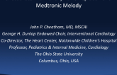 Transcatheter Pulmonary Valve Replacement 1: Melody
