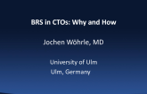 BRS in CTOs: Why and How