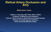 Case #4 - Introduction: Retinal Artery Occlusion and PFO