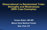 Observational vs Randomized Trials: Strengths and Weaknesses (With Case Examples)