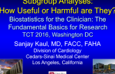 Subgroup Analyses: How Useful or Harmful Are They?