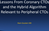 State of the Art Lecture: Lessons From Coronary CTOs and the Hybrid Algorithm Relevant to Peripheral CTOs