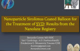 TCT 387: Sirolimus-Coated Balloons for the Prevention of Vascular Restenosis in Small Vessel Disease: Insights From the Nanoluté Registry