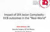 Impact of SFA Lesion Complexity: DCB Outcomes in the "Real-world"