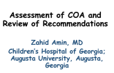 Assessment of Coarctation, and Review of the Guidelines