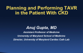 Planning and Performing TAVR in the Patient With CKD