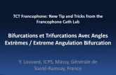 Bifurcations et Trifurcations Avec Angles Extrèmes/Extreme Angulation Bifurcation