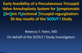 Early Feasibility of a Percutaneous Tricuspid Valve Annuloplasty System for Symptomatic Chronic Functional Tricuspid Regurgitation: 30-Day Results From the SCOUT Trial