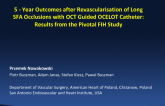 Long Term Outcomes after Revascularization of Long SFA Occlusions with OCT Guided Atherectomy OCELOT Catheter: Results from the Pivotal FIH Study