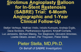 Sirolimus Angioplasty Balloon for In-Stent Restenosis (SABRE) Trial: 6-Month Angiographic and 1-Year Clinical Follow Up