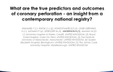 TCT 252: The Incidence, Determinants and Outcomes of Coronary Perforation During Percutaneous Coronary Intervention in the United Kingdom Between 2006–2013: an analysis of 527,121 Cases from the British Cardiovascular Intervention Society Database