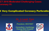 TCT 1128: A Very Complicated Coronary Perforation
