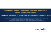 TCT 1570: Transcatheter Closure of a Sinus Venosus Atrial Septal Defect in a Poor Surgical Candidate