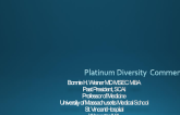 Highlights (and my Interpretations) From: PLATINUM DIVERSITY