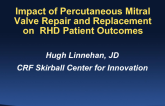 Impact of Percutaneous Mitral Valve Repair and Replacement on RHD Patient Outcomes