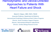 Featured Lecture: Hemodynamic and Device-Directed Approaches to Patients With Shock and Heart Failure