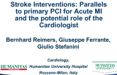 Stroke Interventions: Parallels to Primary PCI for Acute MI and the Potential Role of the Cardiologist