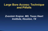 Percutaneous Large Bore Access: Technique and Pitfalls