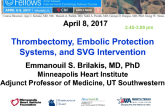 Thrombectomy, Embolic Protection Systems, and SVG Intervention