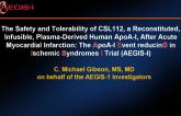 AEGIS-I Trial: The Safety and Tolerability of CSL112