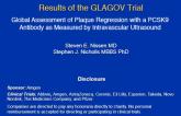 GLAGOV Trial: Global Assessment of Plaque Regression with a PCSK9 Antibody as Measured by Intravascular Ultrasound 